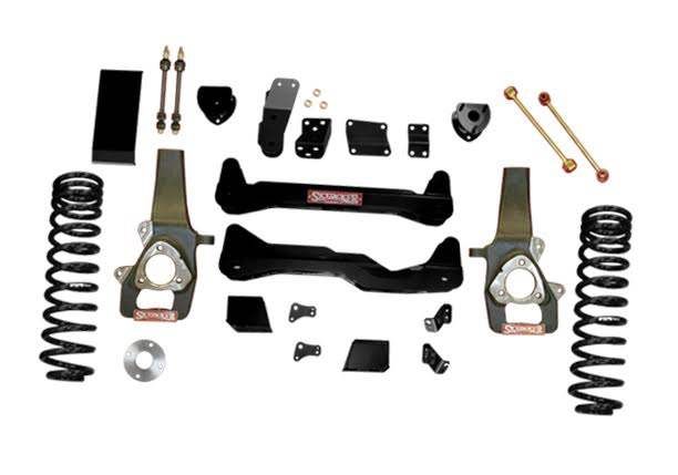 Skyjacker 4" Spindle Suspension Lift 09-11 Dodge Ram 1500 4wd - Click Image to Close